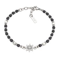 Bracciale Amen Uomo Metropolitan in Acciaio Onice ACBR123 - ACBR123